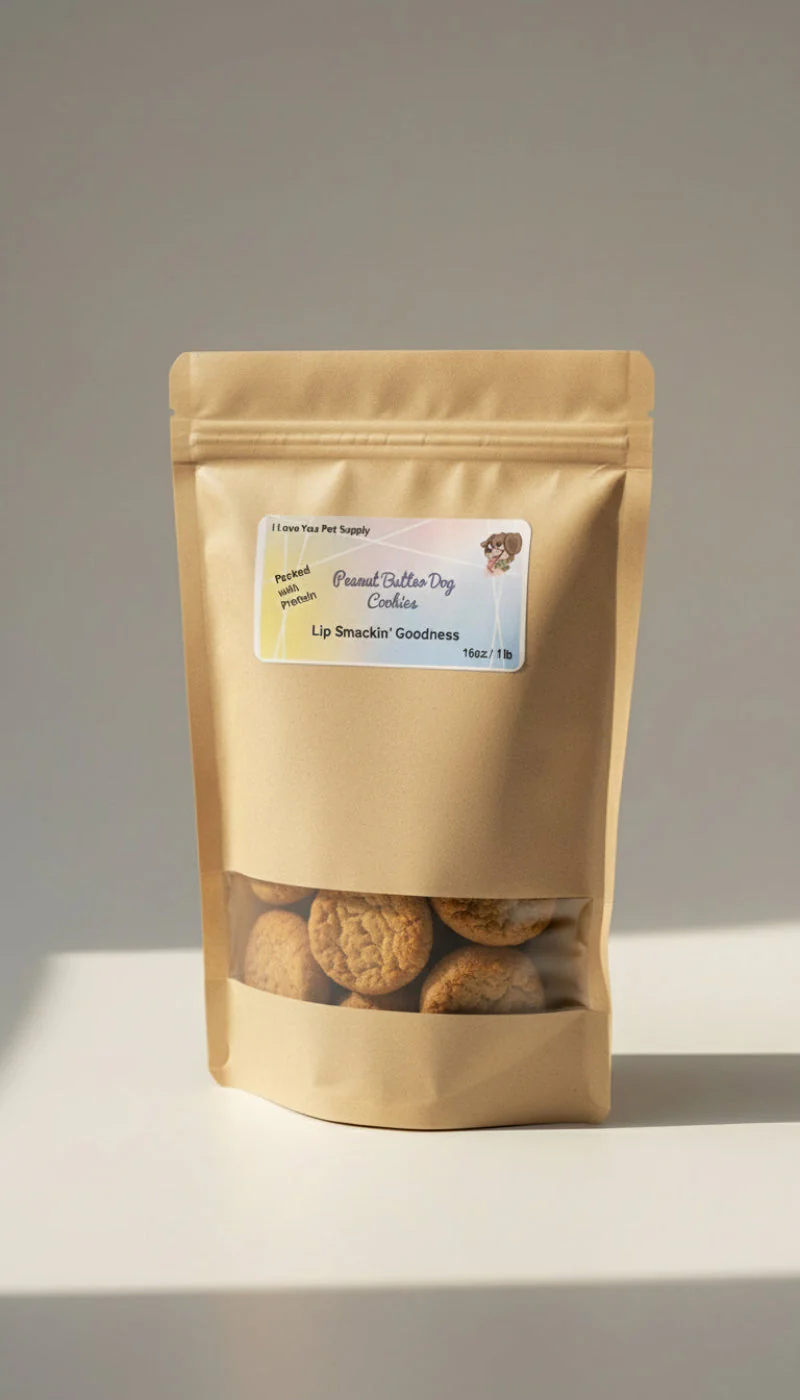I Love You Pet Supply LLC Peanut Butter Dog Cookies - Image 4