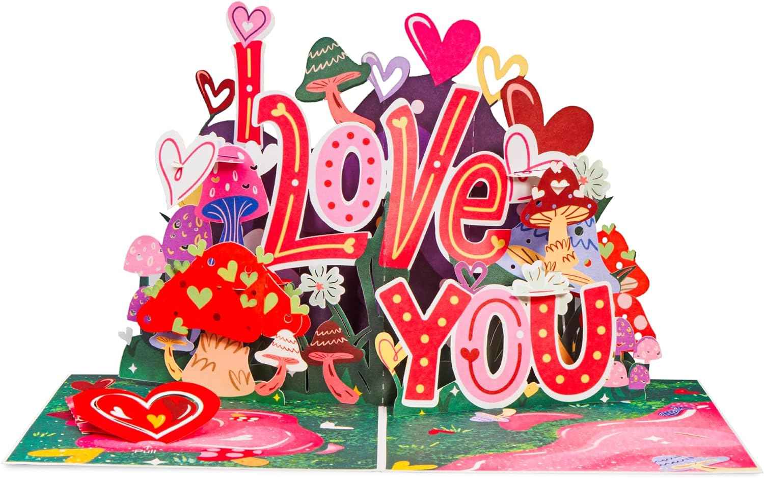 I Love You So Mush Frndly Pop Up Card - 8"x6" - Image 8