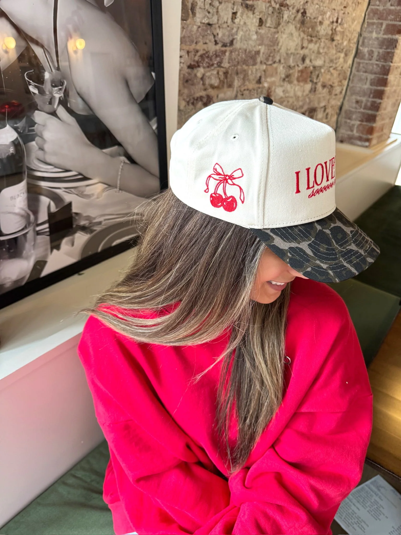 I Love You Sooooo Much - Leopard Vintage Hat - Image 12