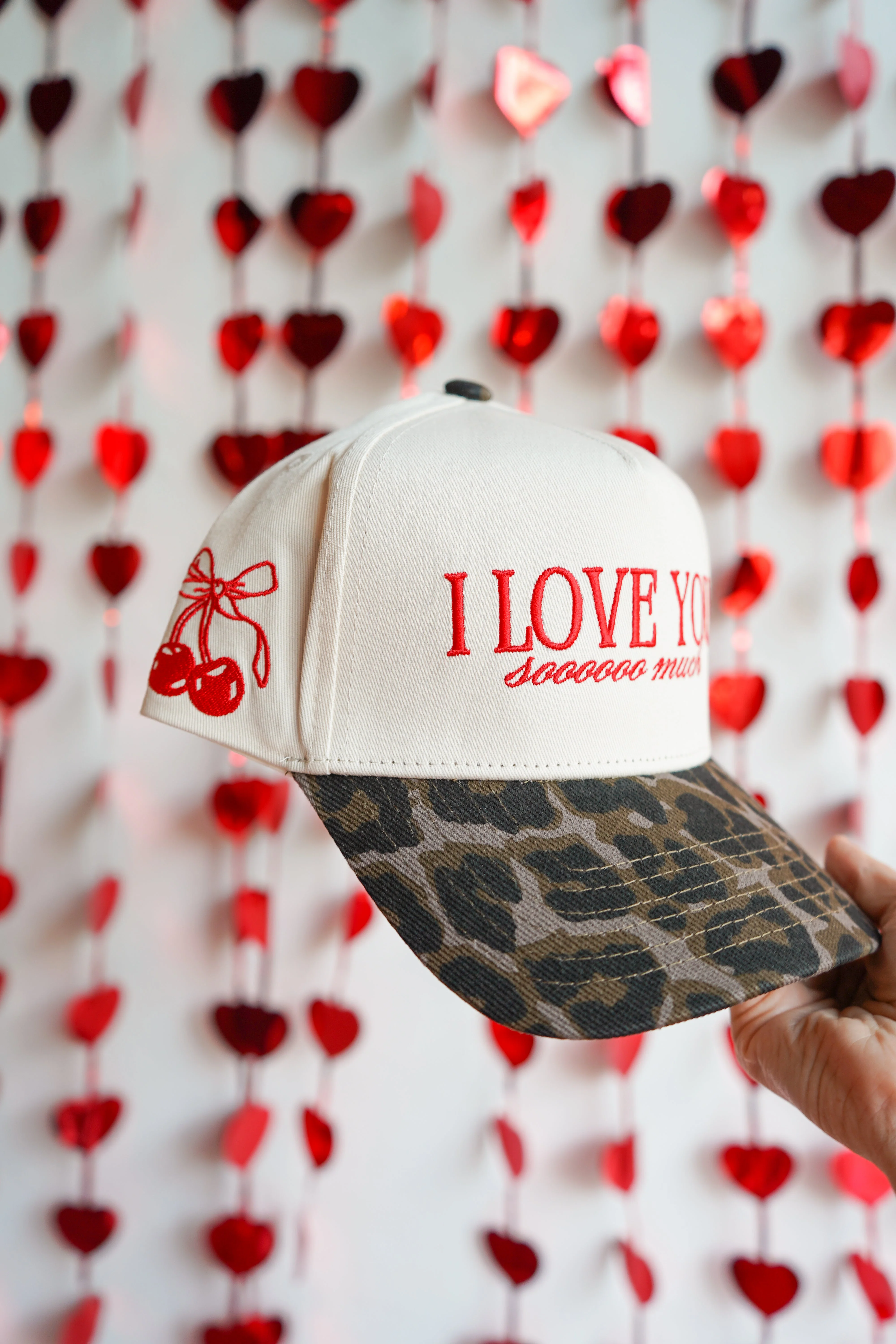 I Love You Sooooo Much - Leopard Vintage Hat - Image 2