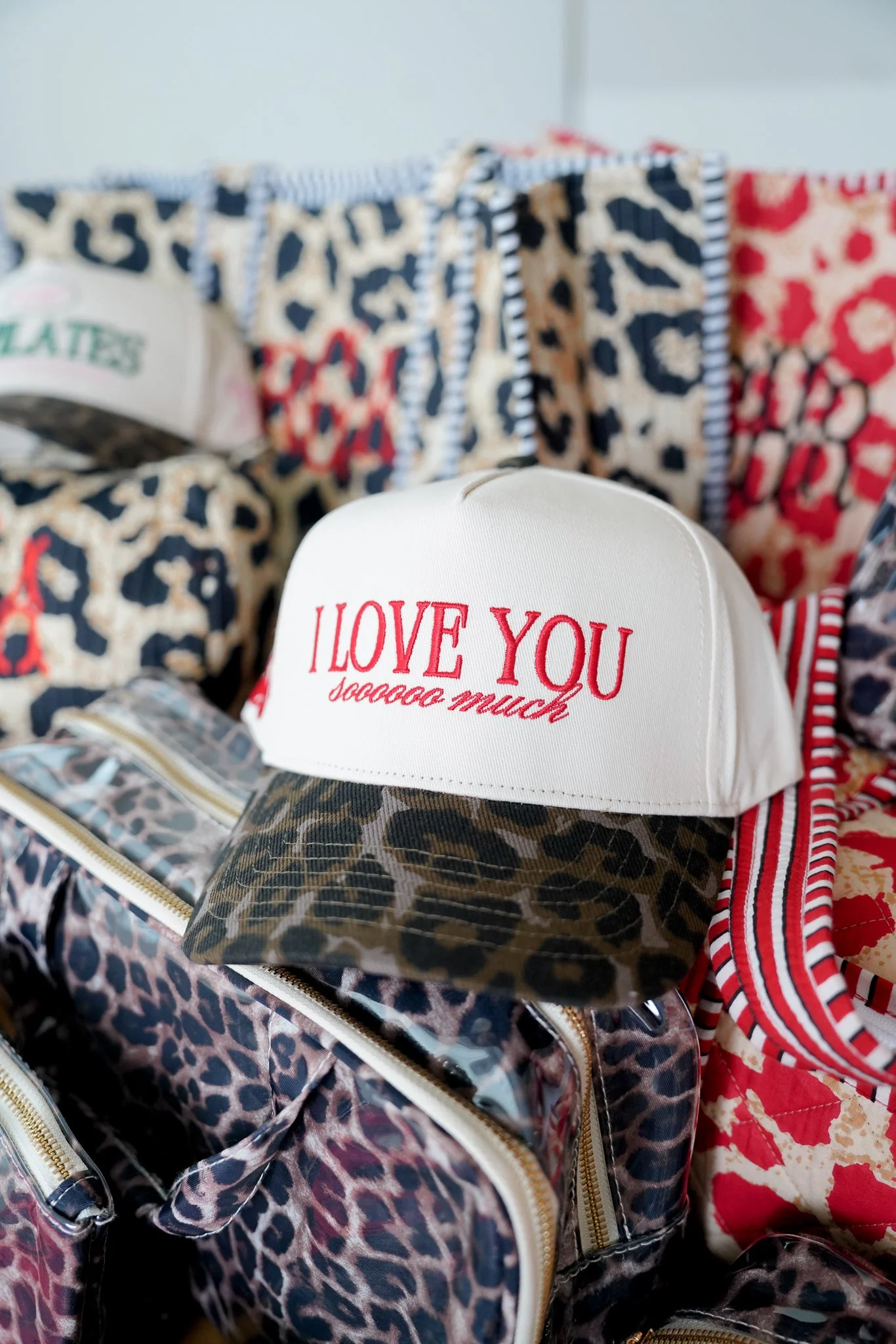 I Love You Sooooo Much - Leopard Vintage Hat - Image 6