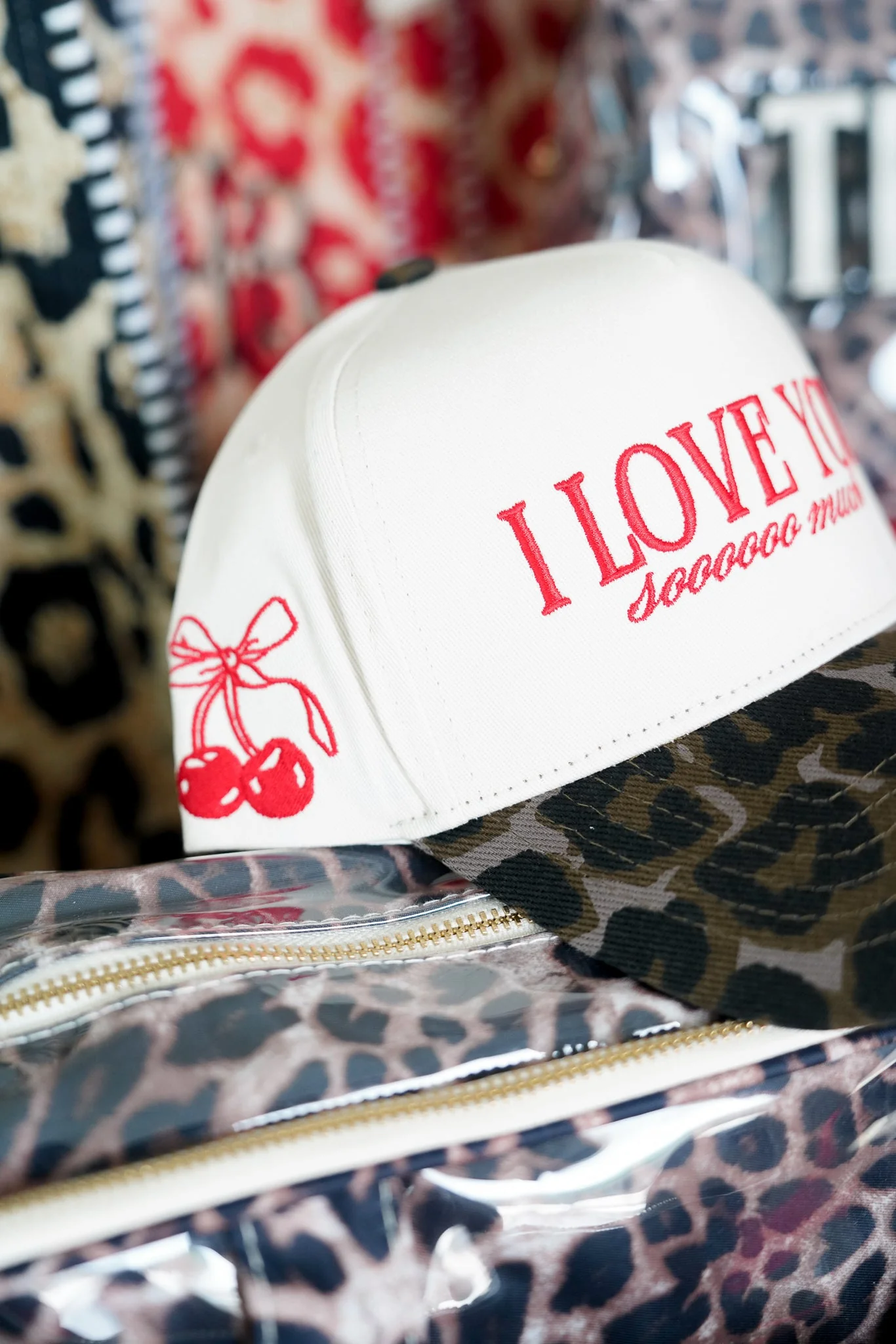 I Love You Sooooo Much - Leopard Vintage Hat - Image 7