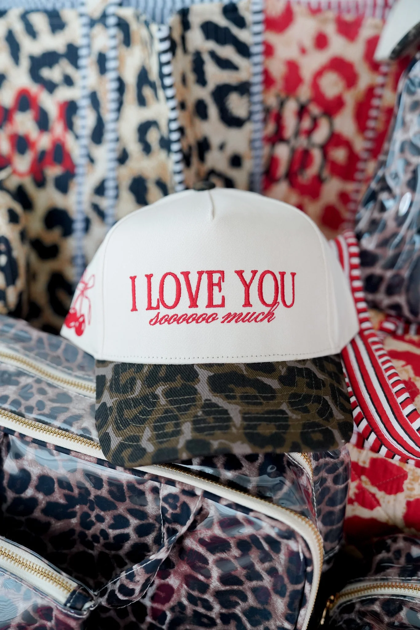 I Love You Sooooo Much - Leopard Vintage Hat - Image 8