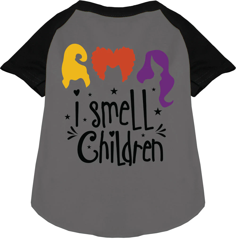 I Smell Children Pet Raglan Shirt - Image 3