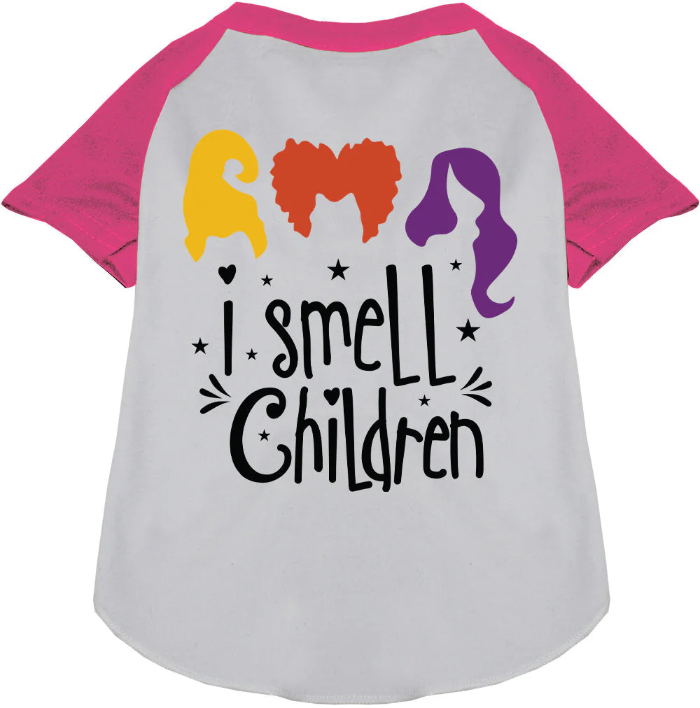 I Smell Children Pet Raglan Shirt - Image 4