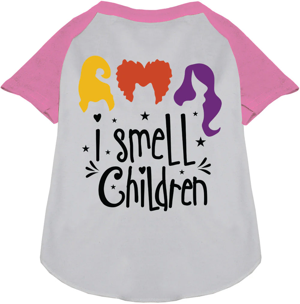 I Smell Children Pet Raglan Shirt - Image 5