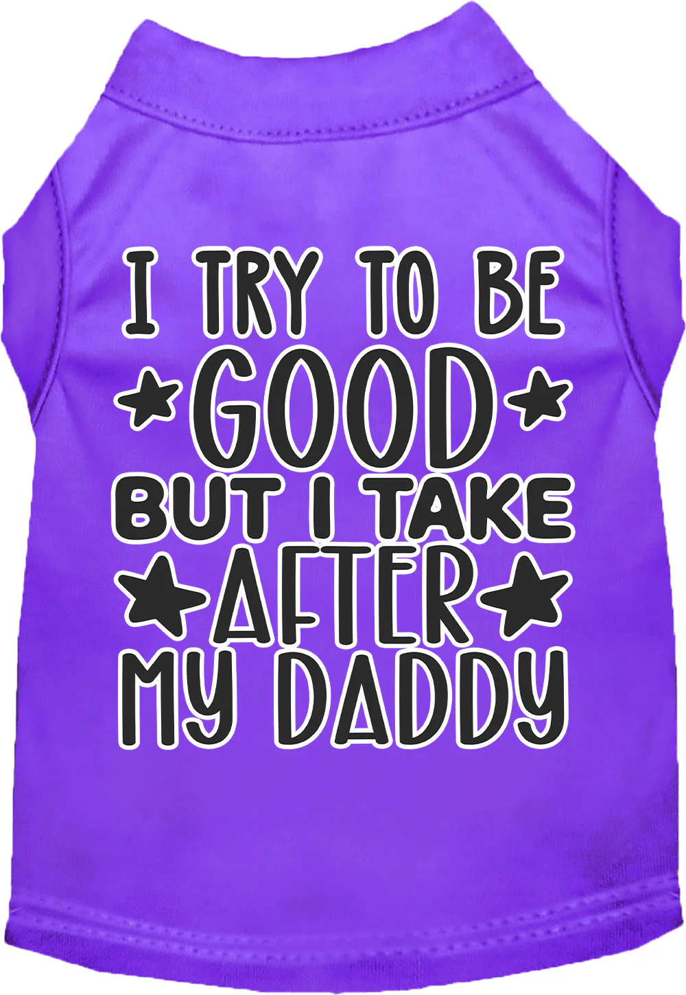 "I Take After Daddy" Adorable Cat or Dog Shirt for Pets - Image 3
