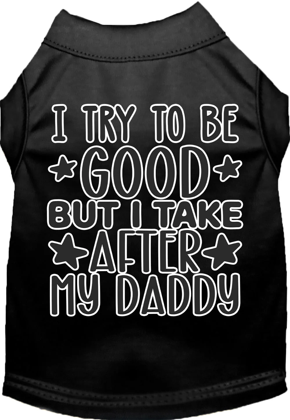 "I Take After Daddy" Adorable Cat or Dog Shirt for Pets - Image 7