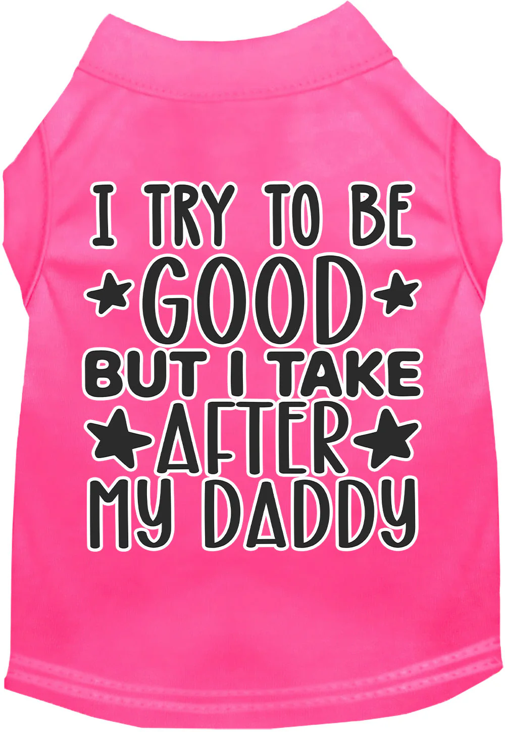 "I Take After Daddy" Adorable Cat or Dog Shirt for Pets - Image 9