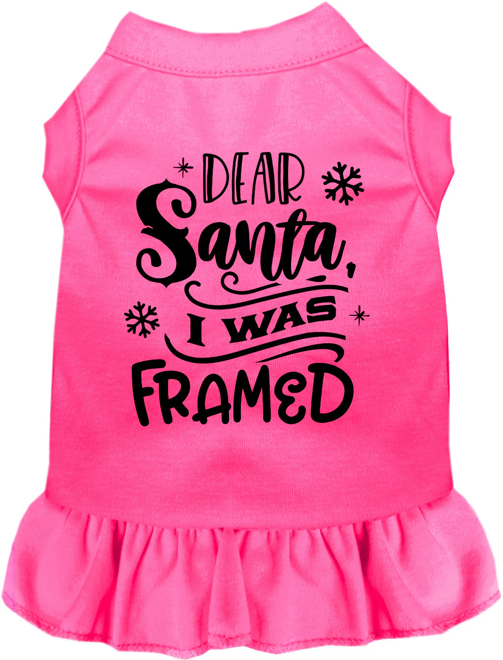 I was Framed! Christmas Pet Dress - Image 4