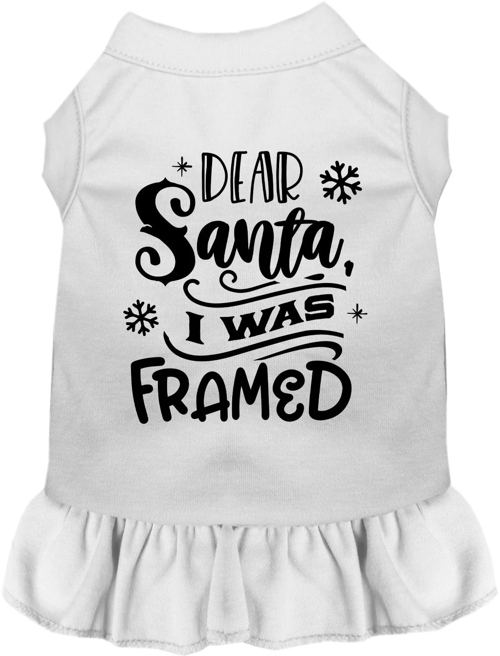 I was Framed! Christmas Pet Dress - Image 8