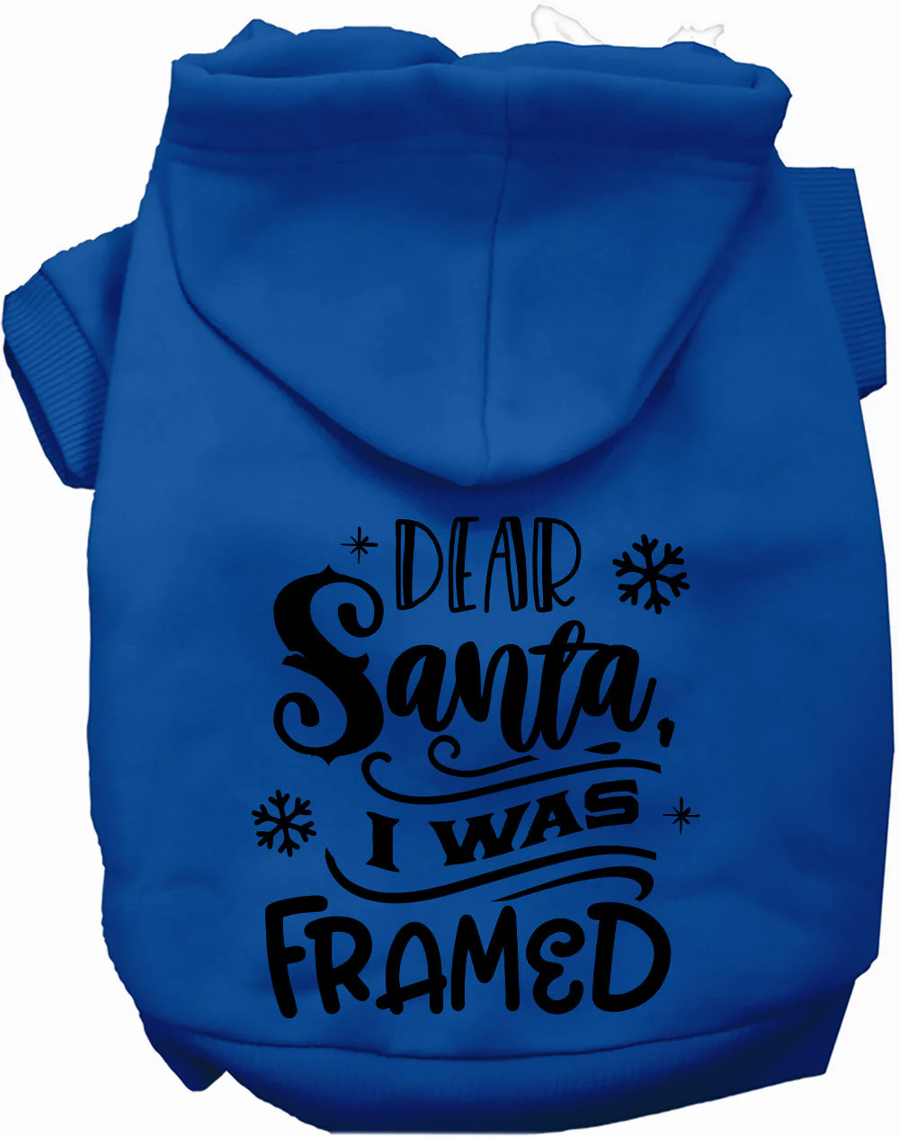 I was Framed Christmas Pet Hoodie - Image 11