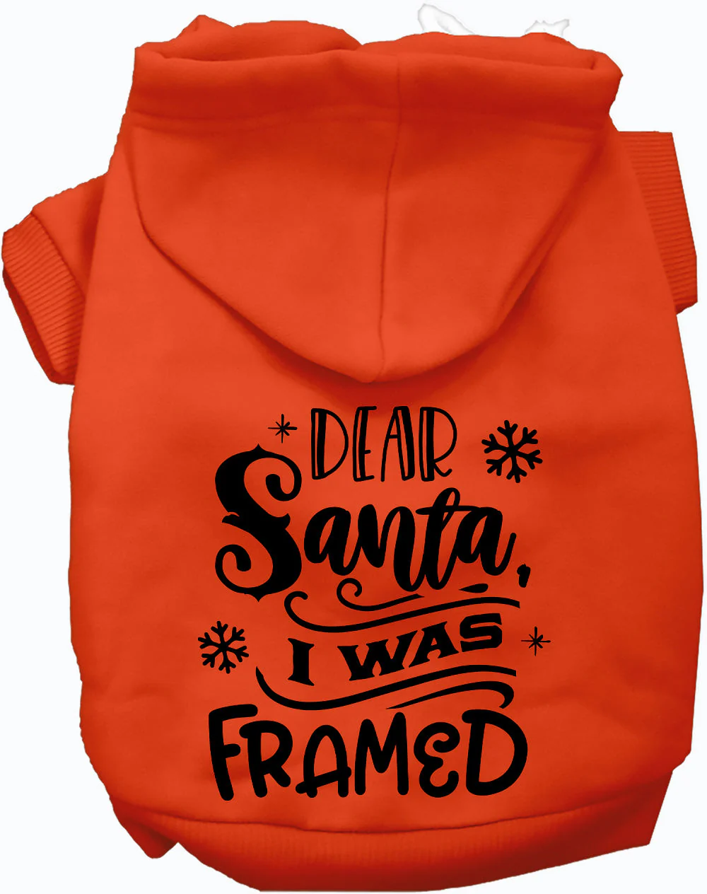 I was Framed Christmas Pet Hoodie - Image 6