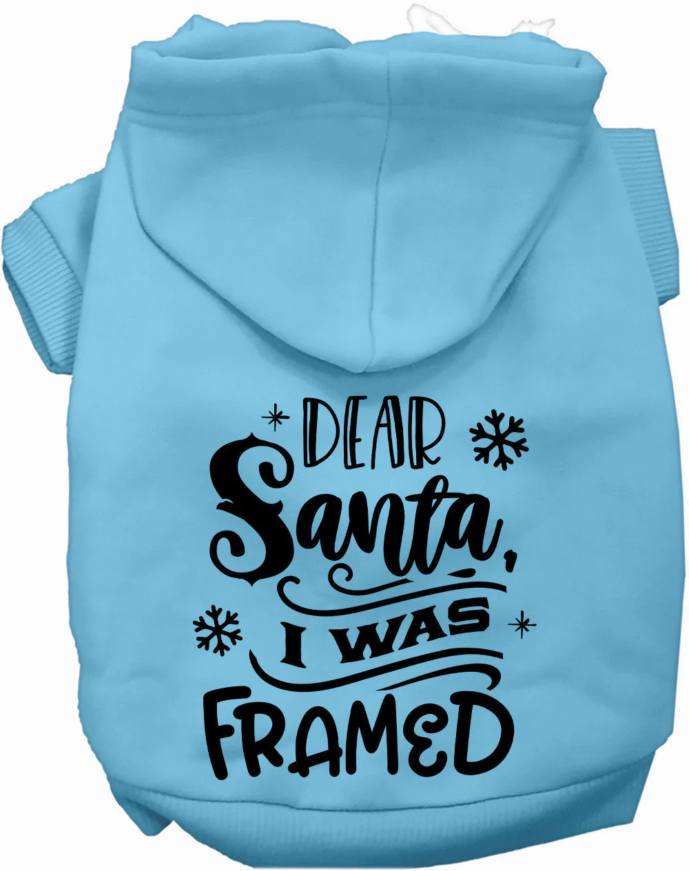 I was Framed Christmas Pet Hoodie - Image 9