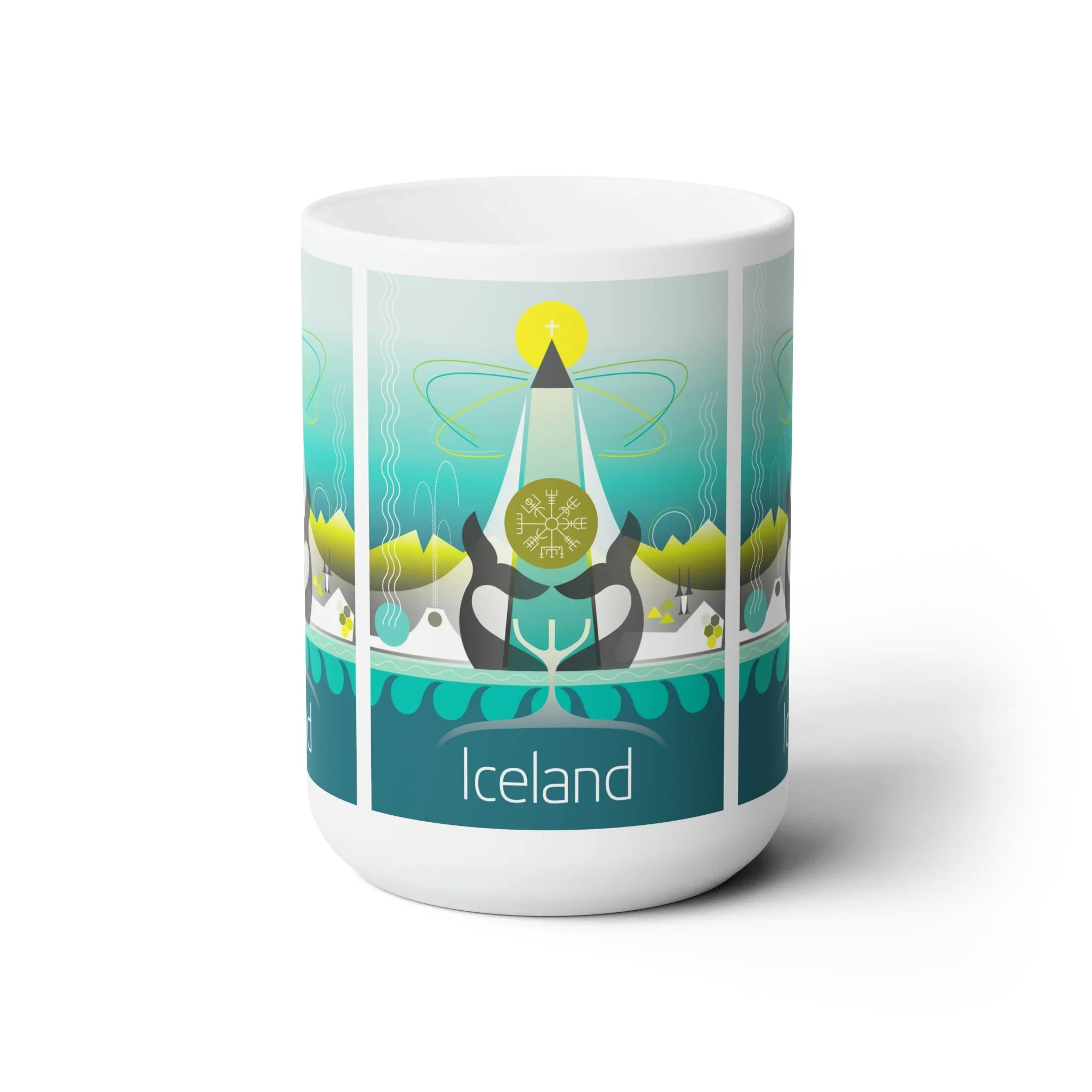 Iceland Ceramic Mug 11oz or 15oz - Image 2
