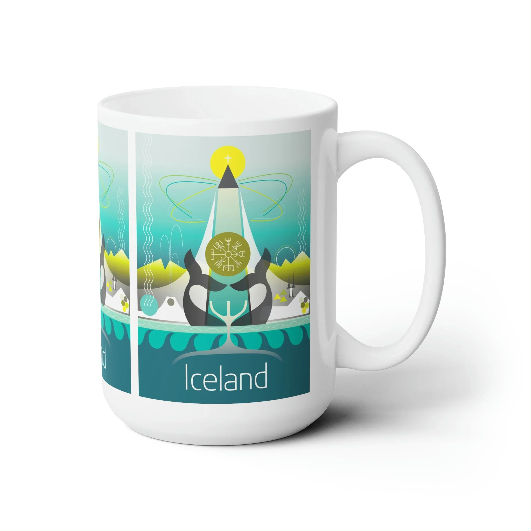 Iceland Ceramic Mug 11oz or 15oz - Image 3