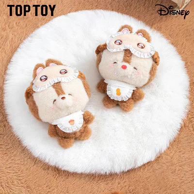 [In Stock] MINISO Disney Squinting Sleepwear Series Plush Keychains Gift Blind Box - Image 4