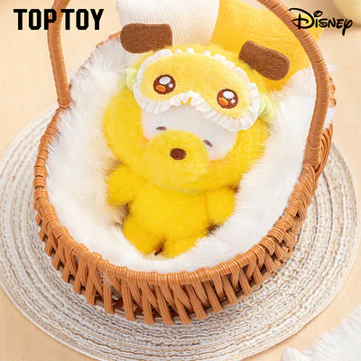[In Stock] MINISO Disney Squinting Sleepwear Series Plush Keychains Gift Blind Box - Image 6