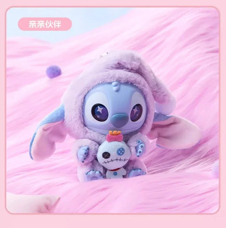 [In Stock] MINISO Stitch Eat Something Before Sleep Plush Keychain Blind Box - Image 23