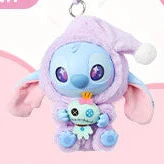 [In Stock] MINISO Stitch Eat Something Before Sleep Plush Keychain Blind Box - Image 32