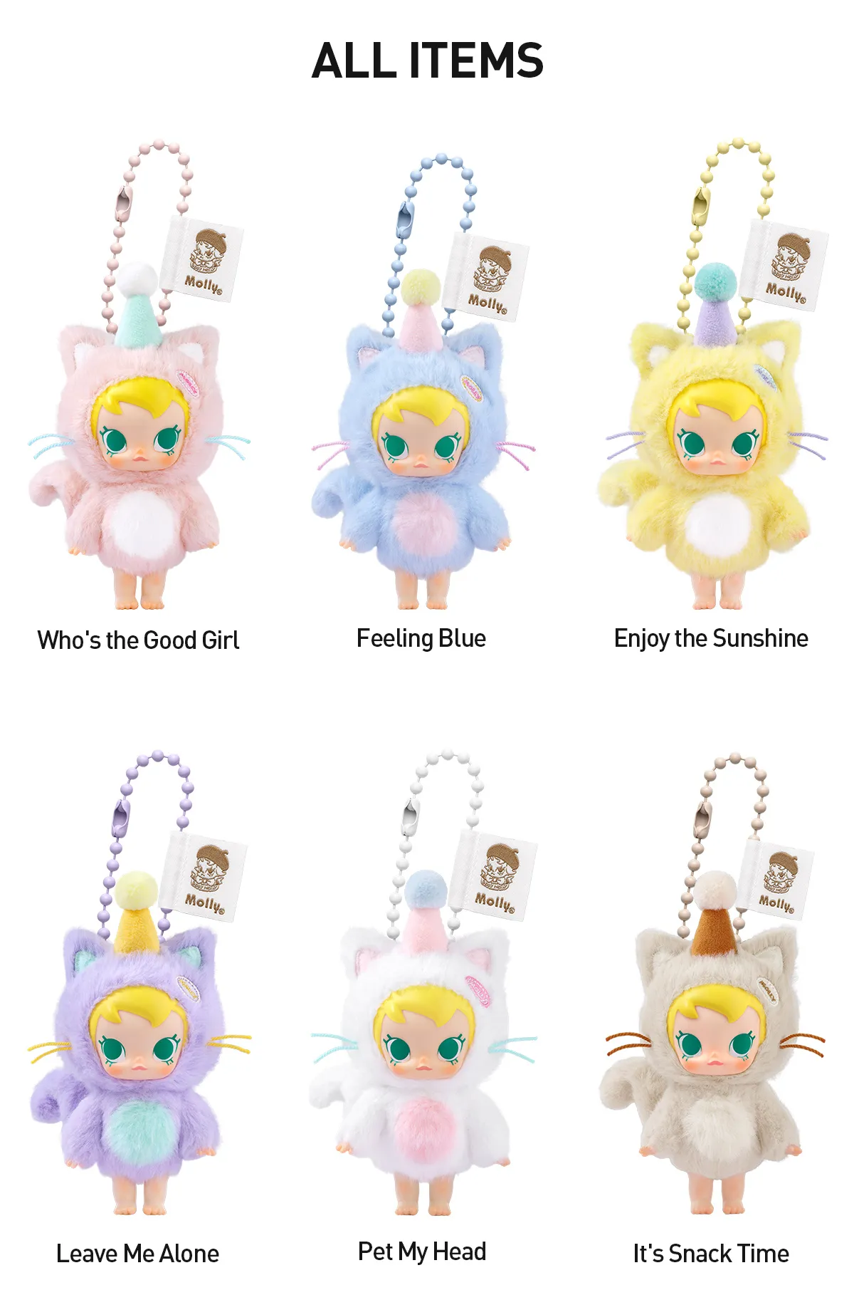 [IN STOCK] POPMART BABY MOLLY Pocket Friends Series Vinyl Plush Pendant Blind Box - Image 11