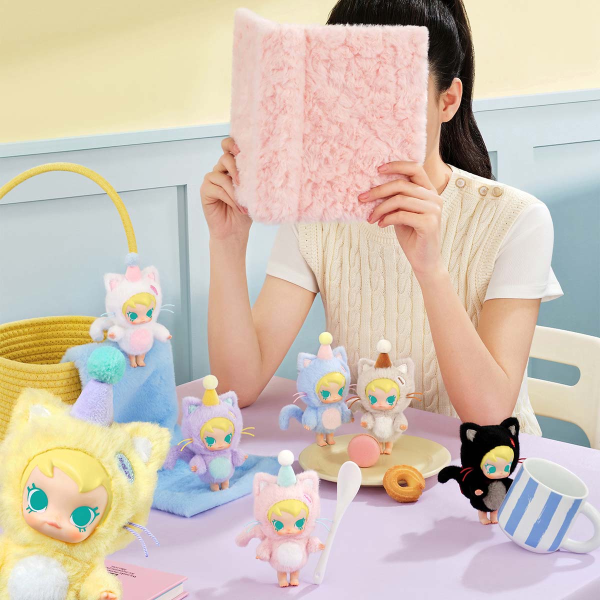 [IN STOCK] POPMART BABY MOLLY Pocket Friends Series Vinyl Plush Pendant Blind Box - Image 2