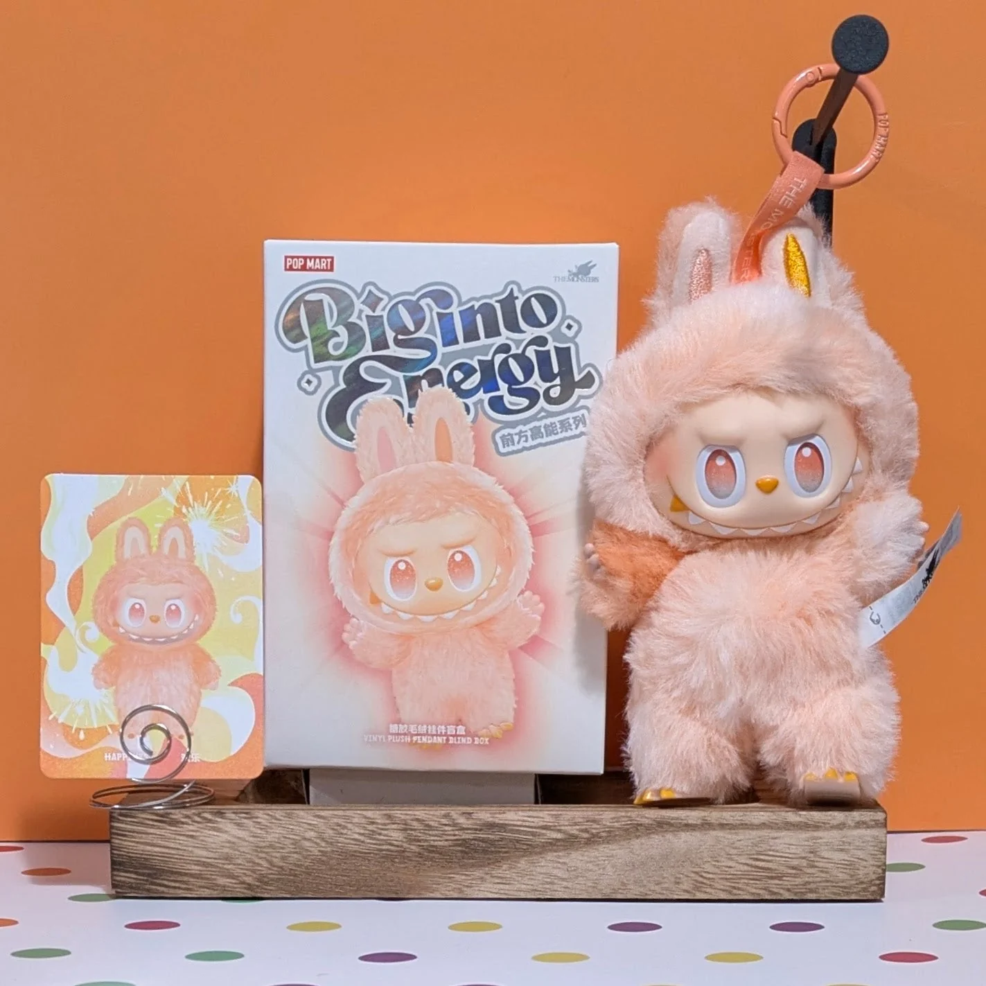 [In Stock] POPMART Big into Energy Series-Vinyl Plush Pendant Blind Box Labubu - Image 7