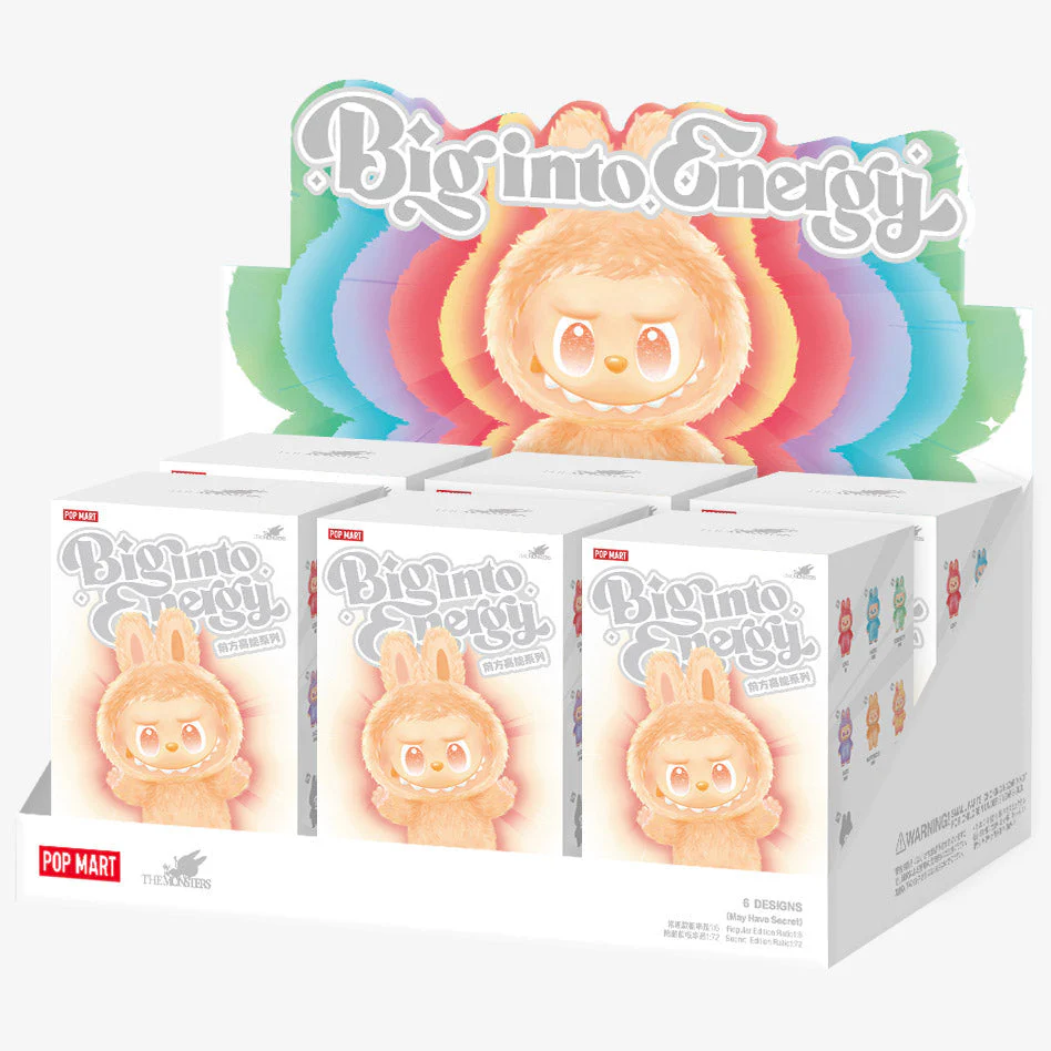 [In Stock] POPMART Big into Energy Series-Vinyl Plush Pendant Blind Box Labubu - Image 8
