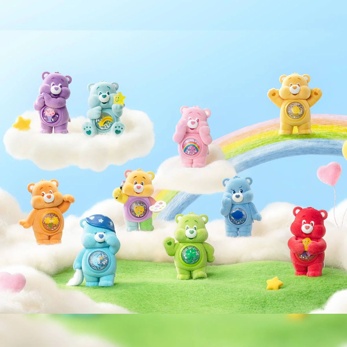 [In Stock] POPMART Care Bears Colorful Hugs Series Figures (SEALED) - Image 2