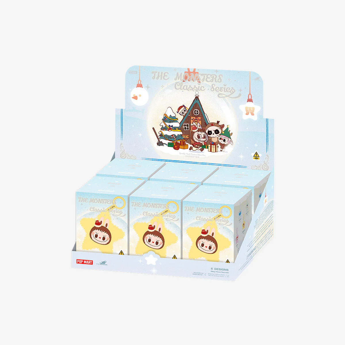 [IN STOCK] POPMART Classic Series-Sparkly Plush Pendant Blind Box Labubu - Image 2
