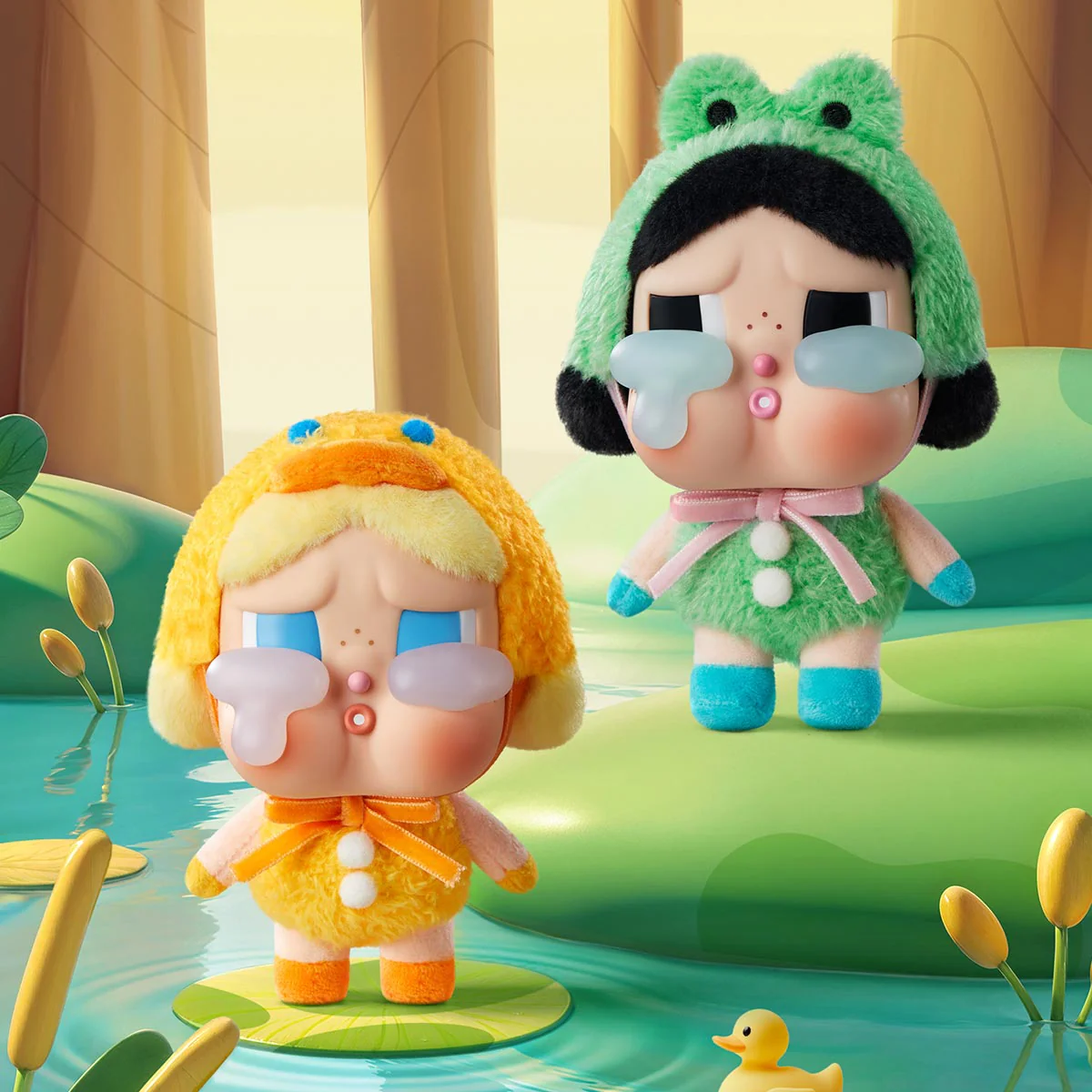 [IN STOCK] POPMART CRYBABY Crying Again Series - Vinyl Face Plush Blind Box - Image 2