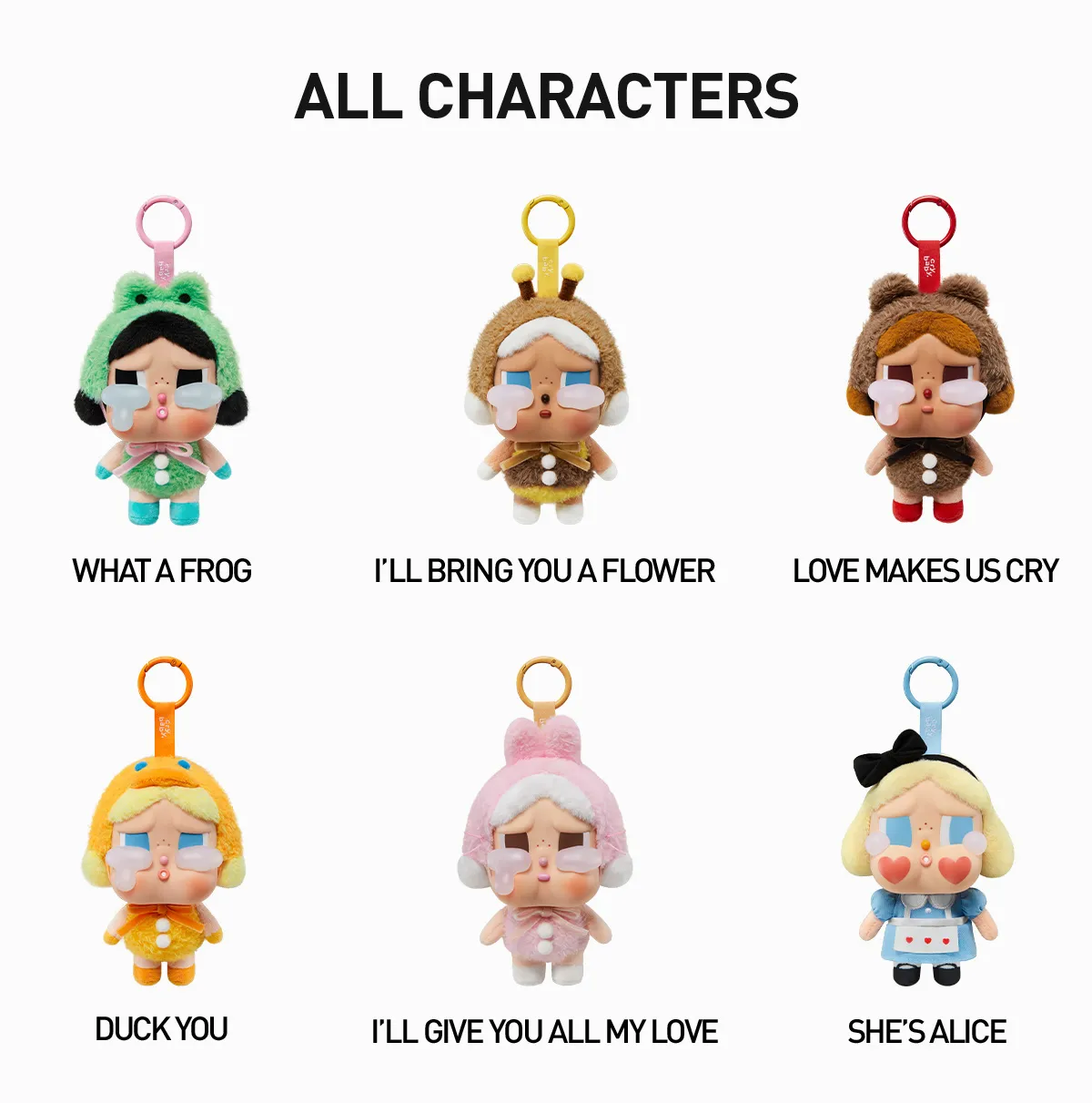 [IN STOCK] POPMART CRYBABY Crying Again Series - Vinyl Face Plush Blind Box - Image 8
