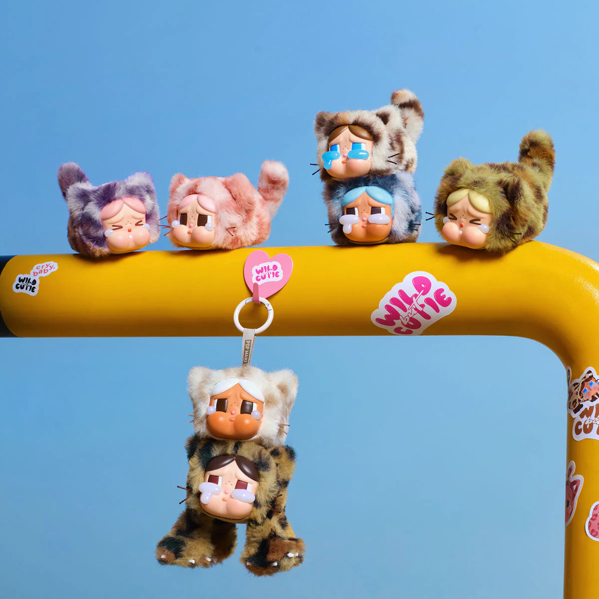 [IN STOCK] POPMART CRYBABY Wild but Cutie Series - Vinyl Plush Pendant Blind Box - Image 2