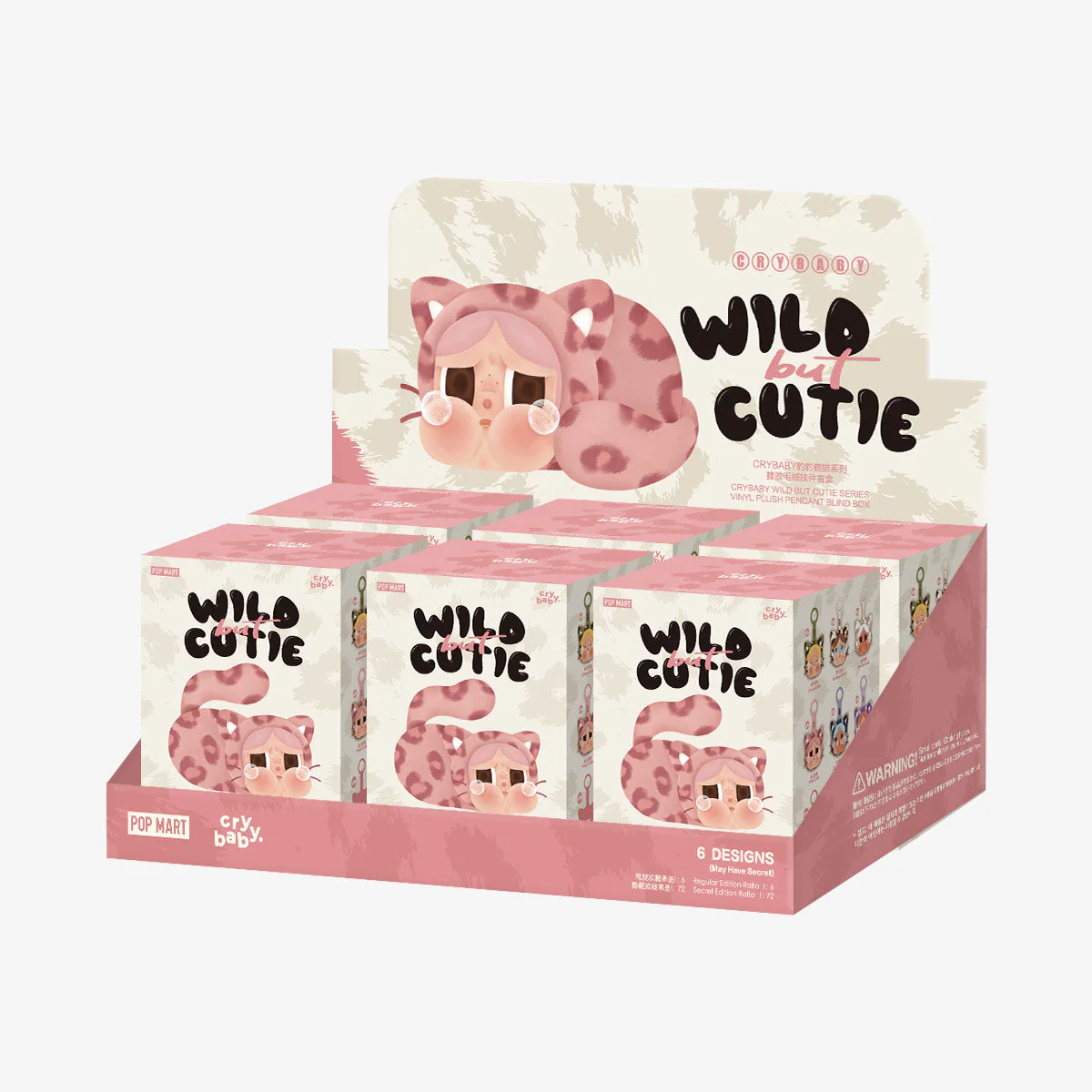 [IN STOCK] POPMART CRYBABY Wild but Cutie Series - Vinyl Plush Pendant Blind Box - Image 3