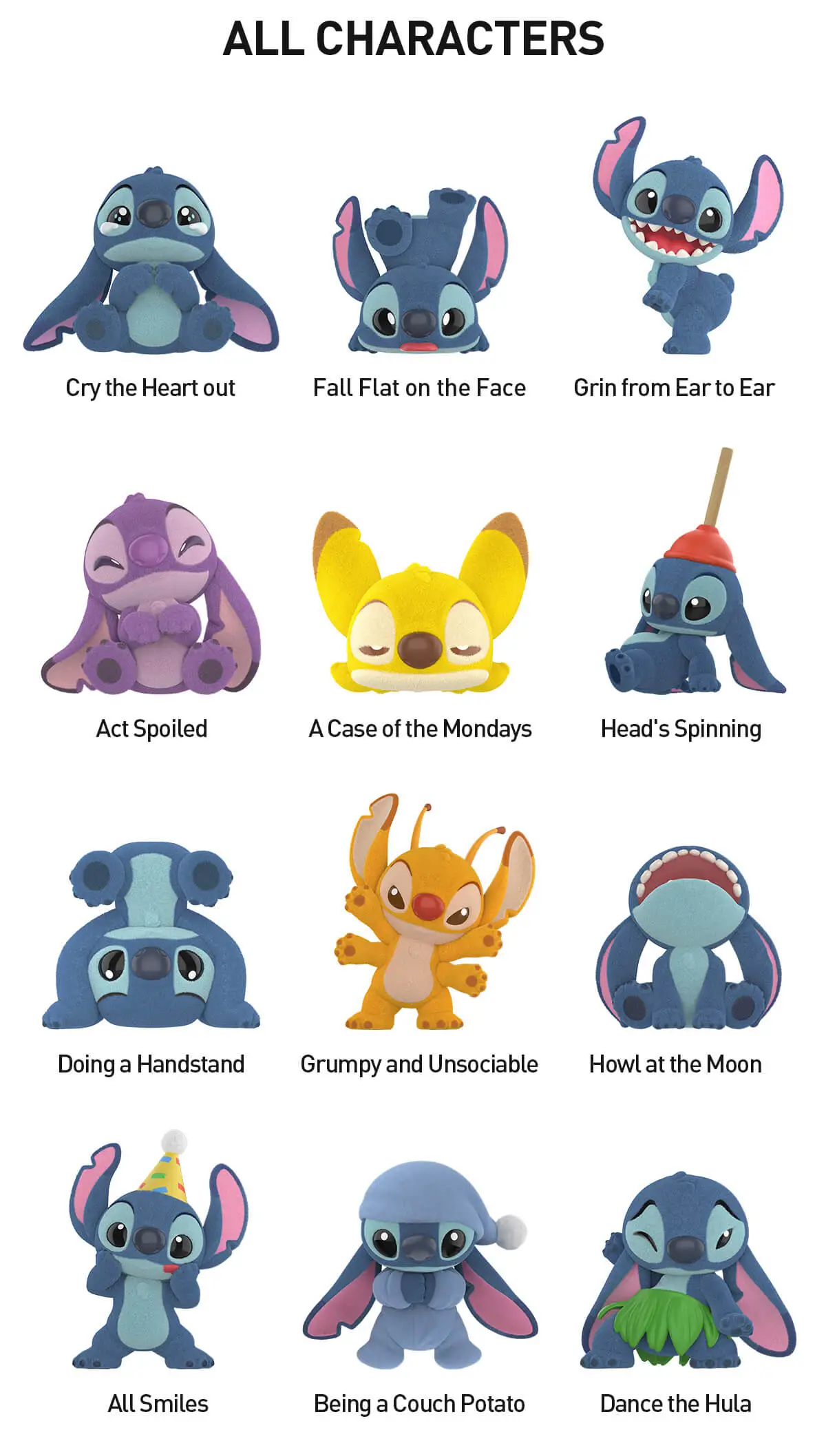 [IN STOCK] POPMART Disney Stitch Little Emotions Series Figures - Image 4