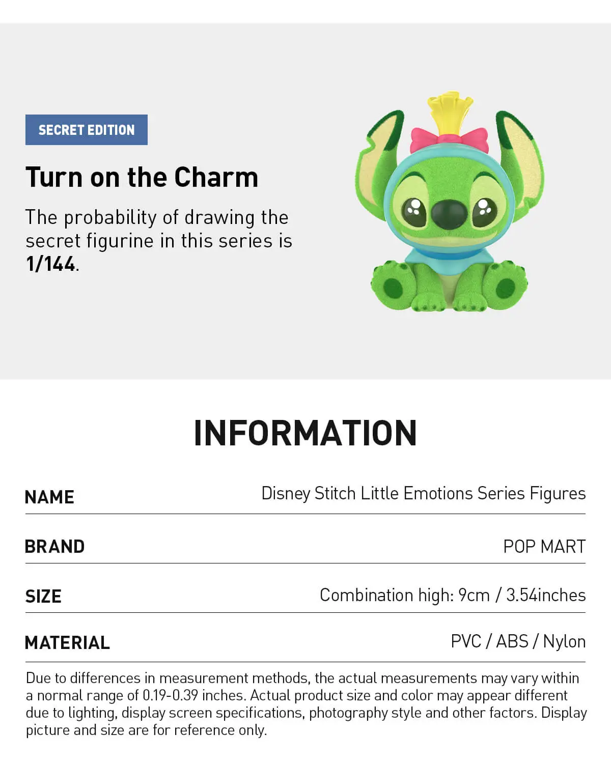 [IN STOCK] POPMART Disney Stitch Little Emotions Series Figures - Image 5
