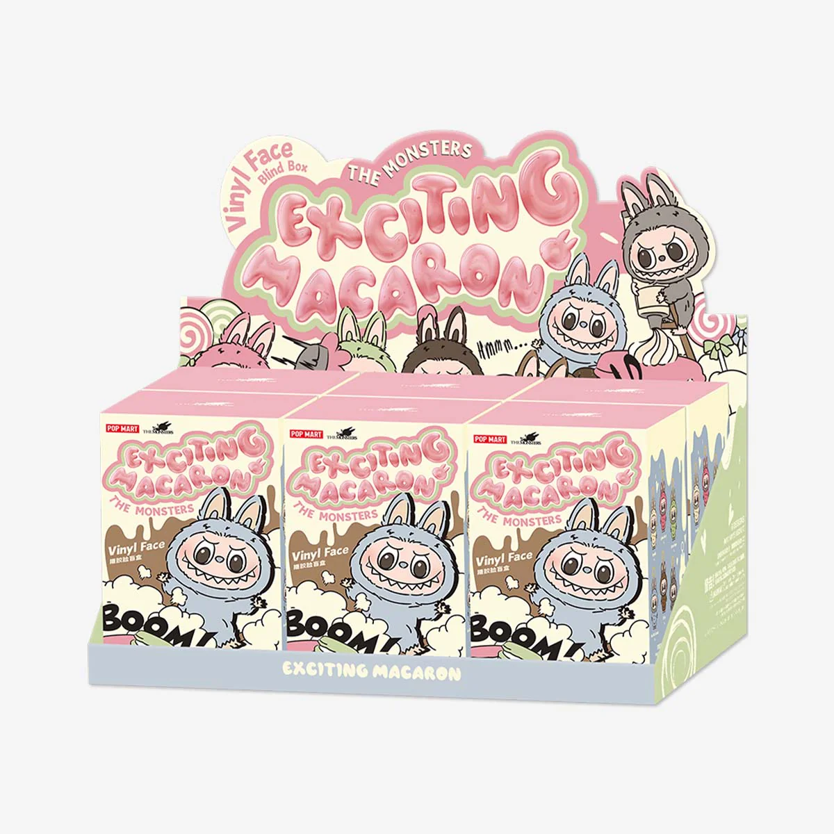 [IN STOCK] POPMART Exciting Macaron Vinyl Face Blind Box Labubu - Image 14