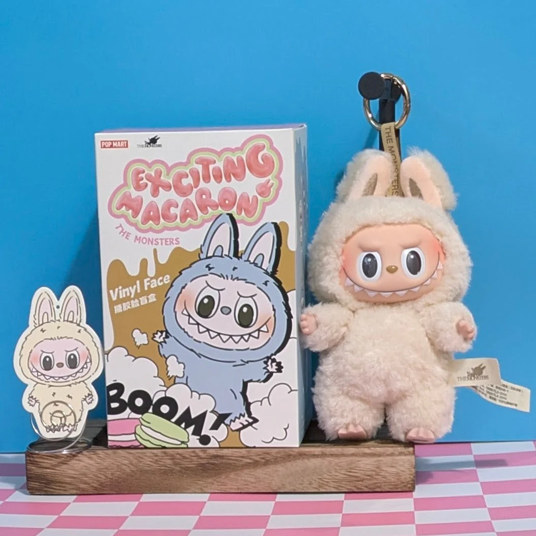 [IN STOCK] POPMART Exciting Macaron Vinyl Face Blind Box Labubu - Image 5