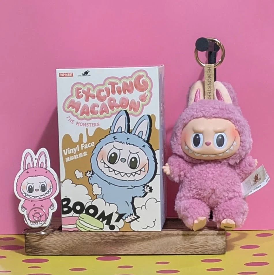 [IN STOCK] POPMART Exciting Macaron Vinyl Face Blind Box Labubu - Image 7