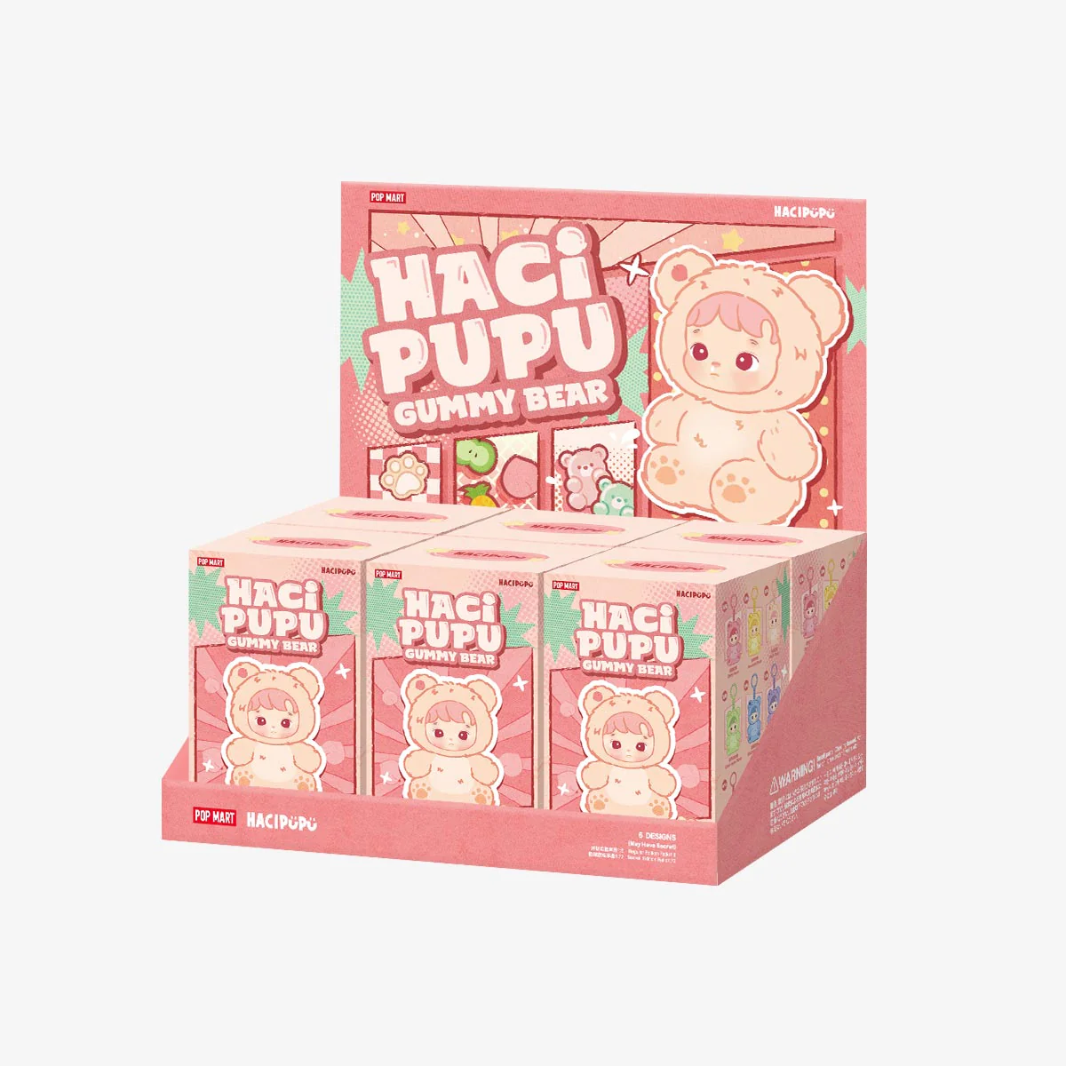 [In Stock] POPMART HACIPUPU Gummy Bear Series-Vinyl Plush Pendant Blind Box (SEALED) - Image 13