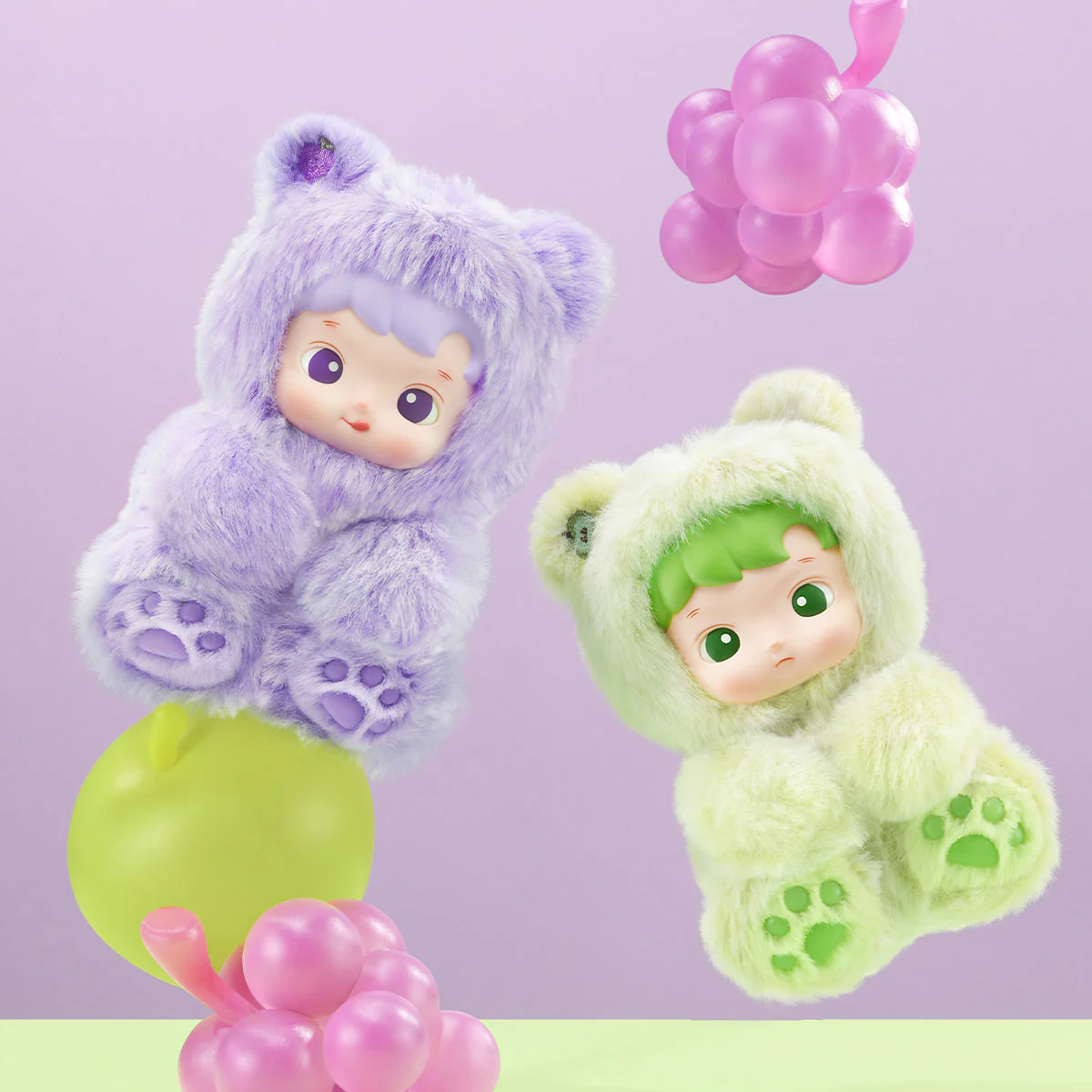 [In Stock] POPMART HACIPUPU Gummy Bear Series-Vinyl Plush Pendant Blind Box (SEALED) - Image 3