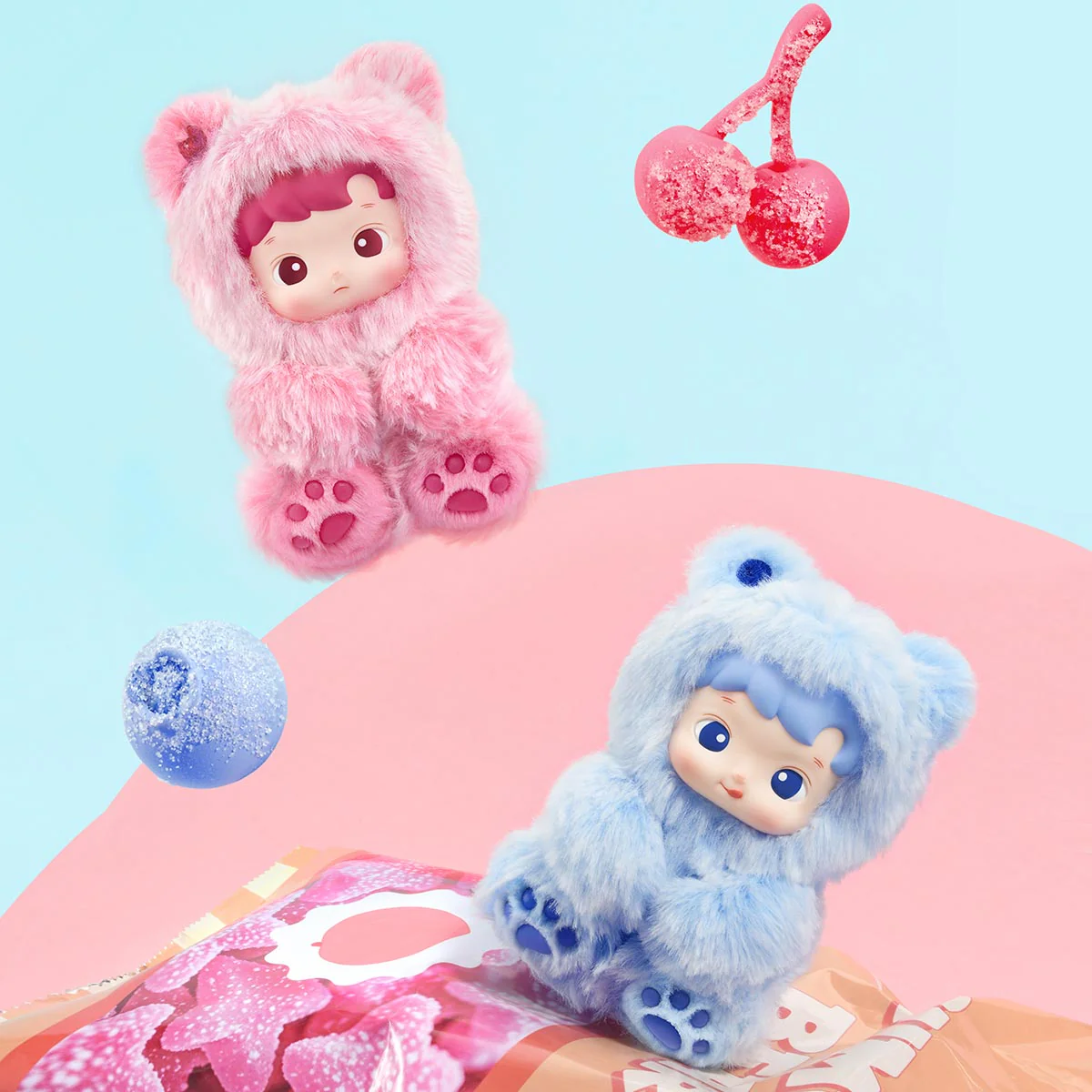 [In Stock] POPMART HACIPUPU Gummy Bear Series-Vinyl Plush Pendant Blind Box (SEALED) - Image 4