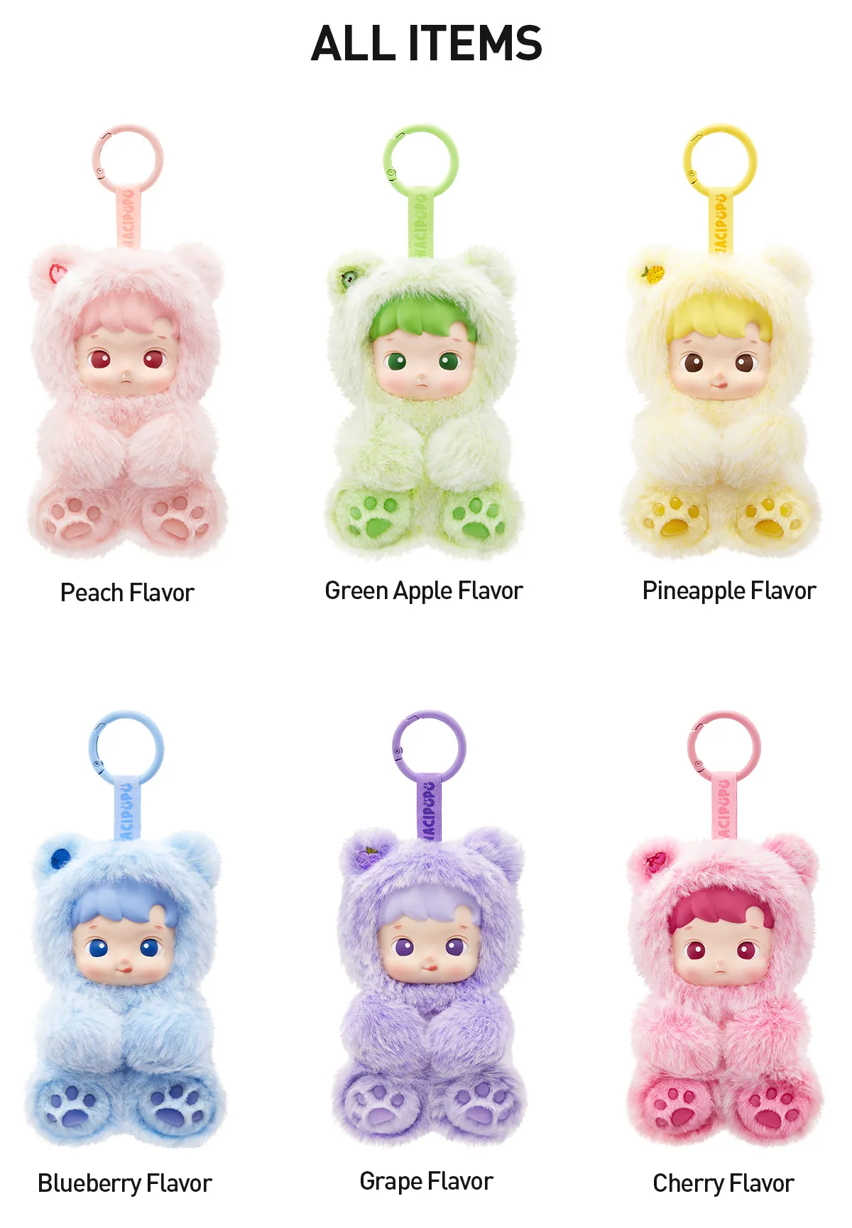 [In Stock] POPMART HACIPUPU Gummy Bear Series-Vinyl Plush Pendant Blind Box (SEALED) - Image 9