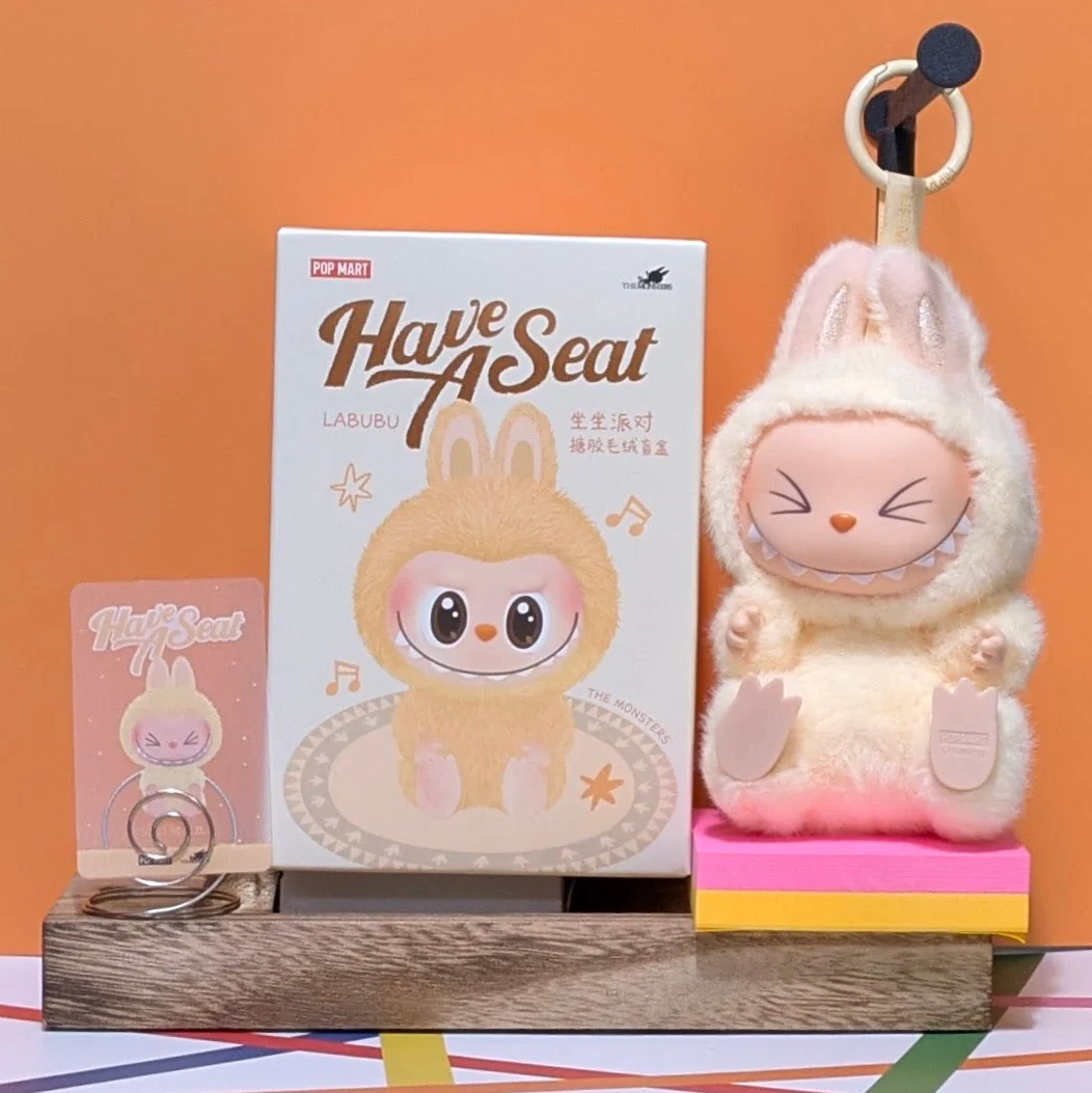 [IN STOCK] POPMART Have a Seat Vinyl Plush Blind Box Labubu - Image 4