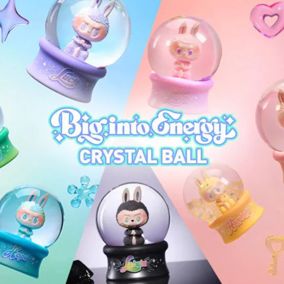 [In Stock] POPMART Labubu Big into Energy Series Crystal Ball Series Figures (SEALED) - Image 6