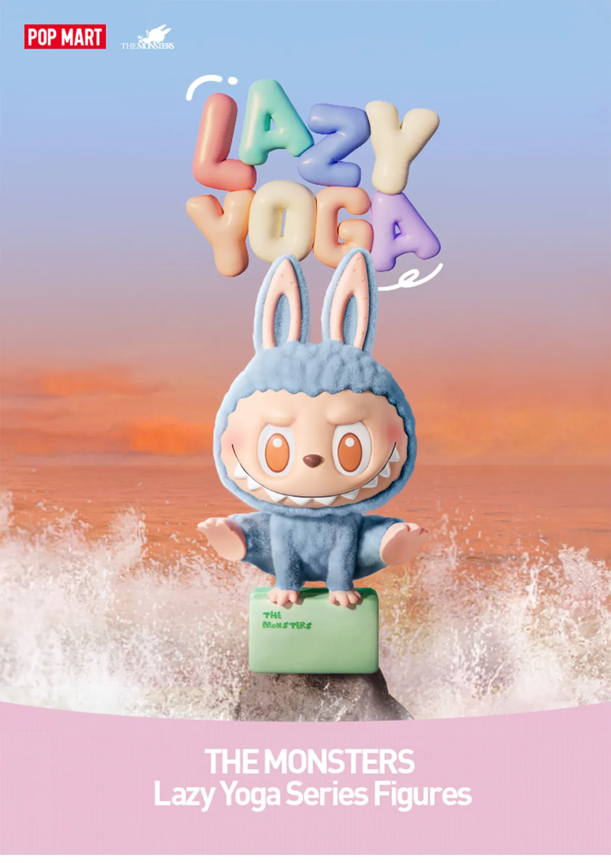 [In Stock] POPMART Labubu Lazy Yoga Series Figures Blind Box (SEALED) - Image 3