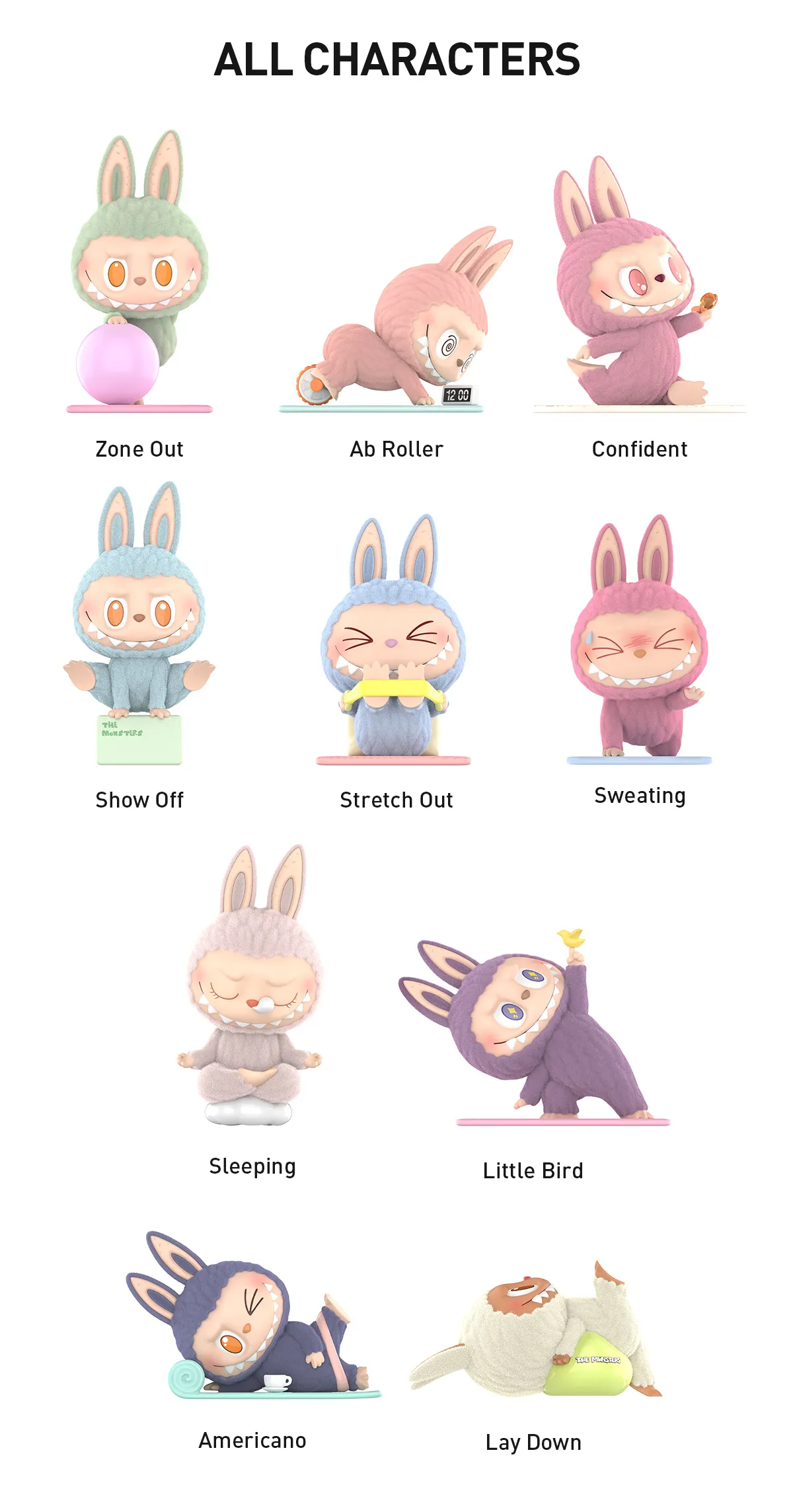 [In Stock] POPMART Labubu Lazy Yoga Series Figures Blind Box (SEALED) - Image 4