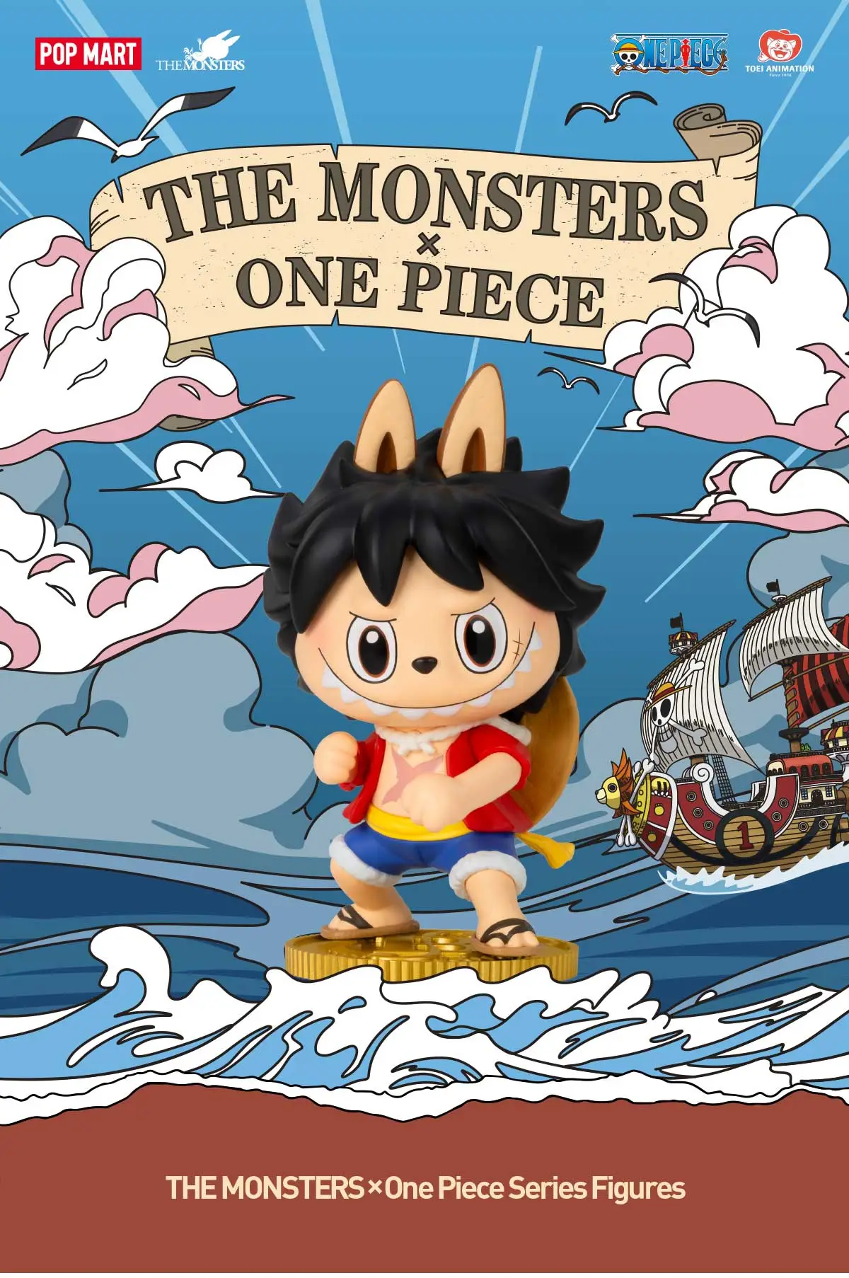 [In Stock] POPMART One Piece Series Figures Labubu (SEALED) - Image 3