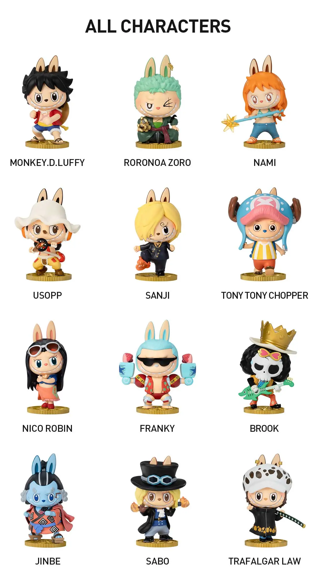 [In Stock] POPMART One Piece Series Figures Labubu (SEALED) - Image 4