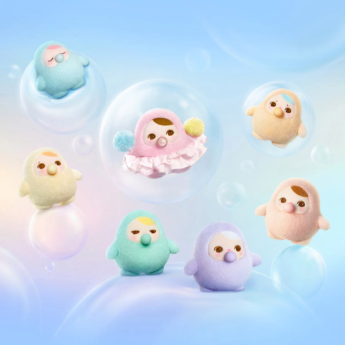 [In Stock] POPMART PUCKY BEANIE BUBBLE UP SERIES-Plush Pendant Blind Box (SEALED) - Image 4
